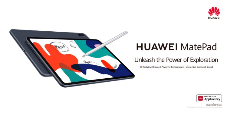 HUAWEI MatePad 10.4 formato horizontal