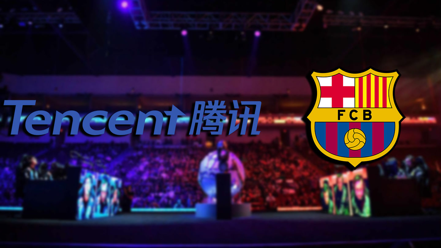 El FC Barcelona y Tencent anuncian su asociación para impulsar los esports en el club catalán