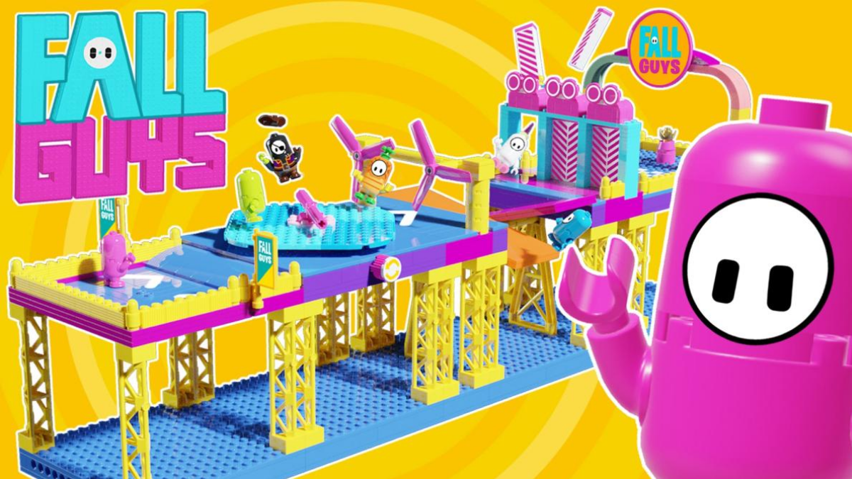 Usuario muestra su fanatismo por Fall Guys y crea set de LEGO del juego