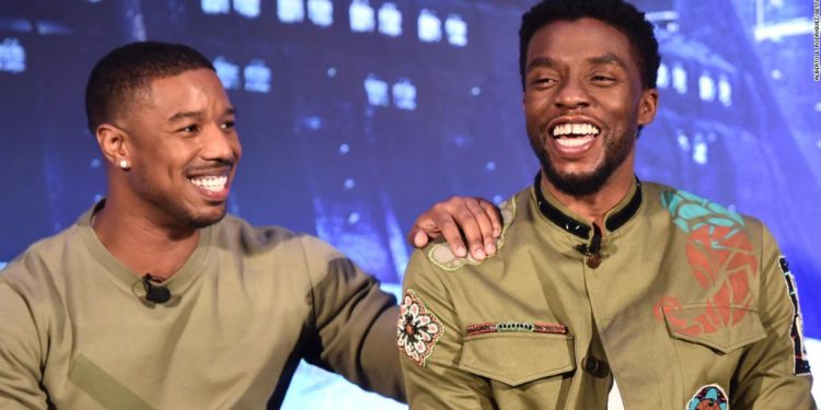 attends the Marvel Studios' BLACK PANTHER Global Junket Press Conference on January 30, 2018 at Montage Beverly Hills in Beverly Hills, California.