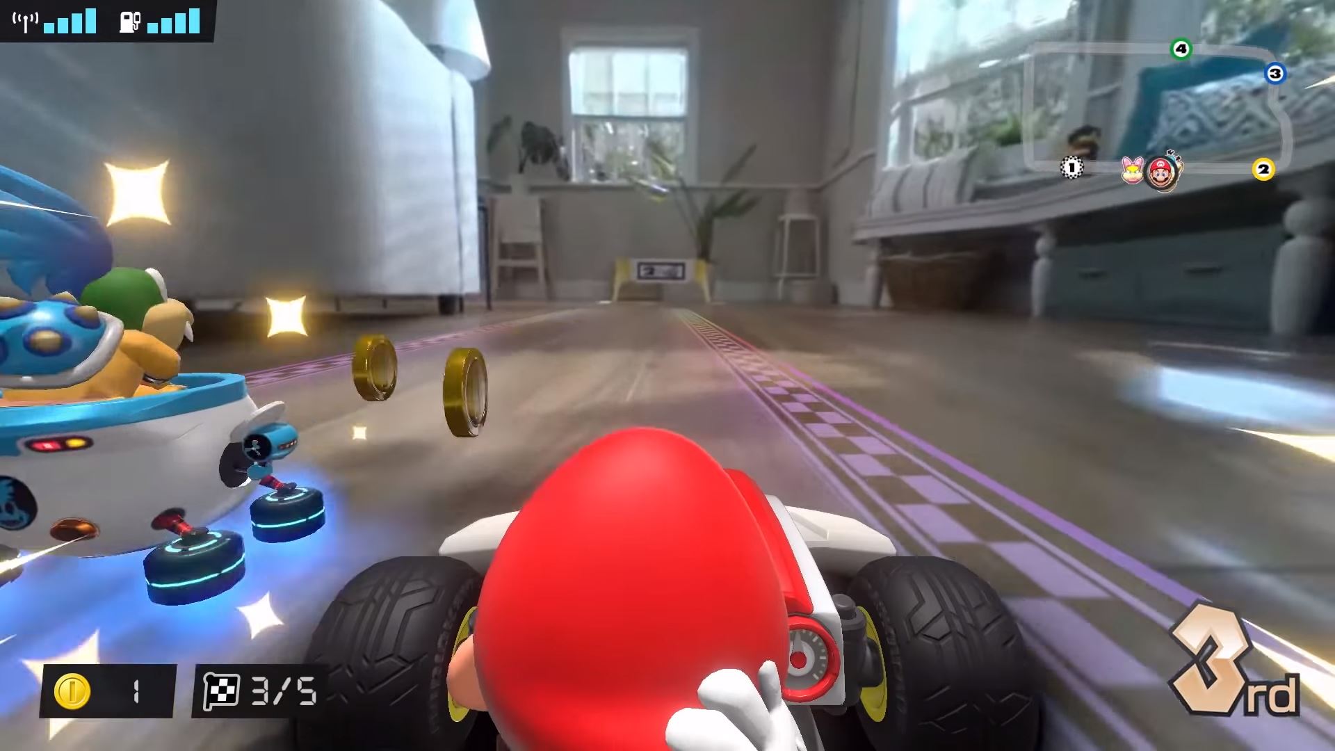 Mario Kart Live lleva las carreras a la vida real