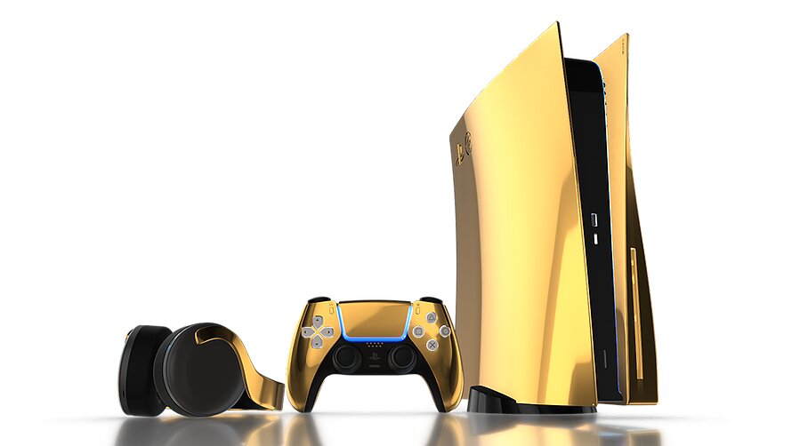 Comercializan una PlayStation 5 dorada a 8.000 euros