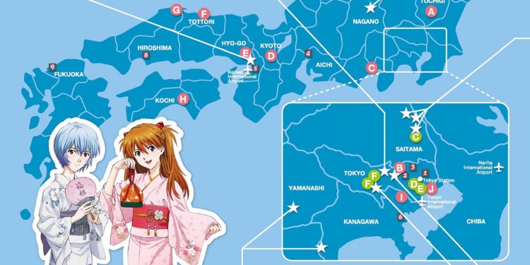 Animes mapa portada