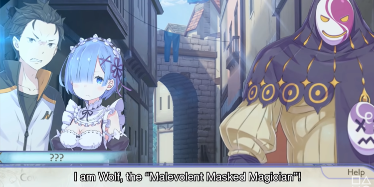 Videojuego de Re:Zero