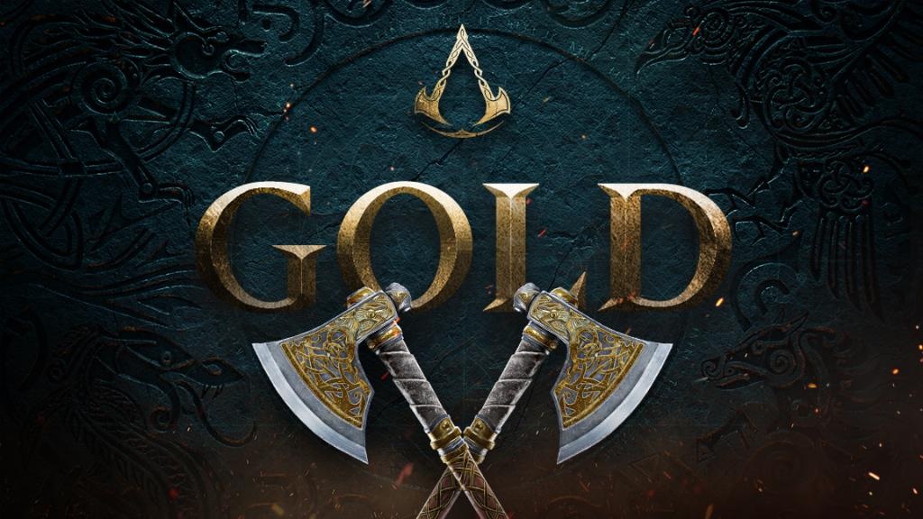 Assassin's Creed Valhalla gold portada