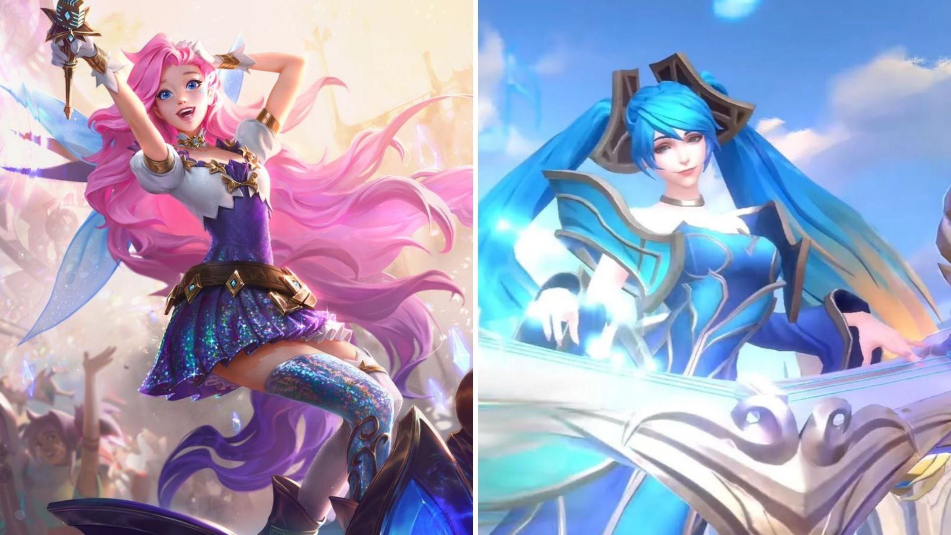 Comparaciones entre Seraphine y Sona