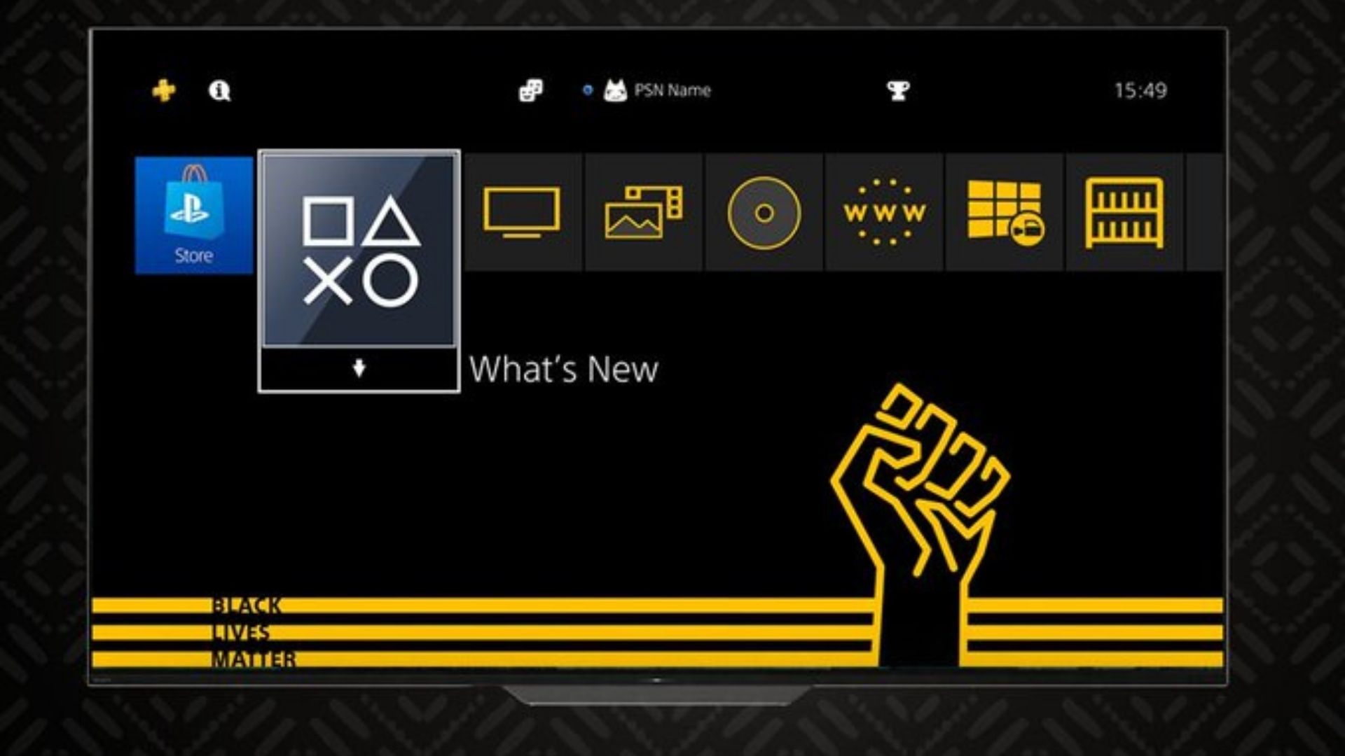 PlayStation muestra su apoyo a #BlackLivesMatter con un tema para PS4