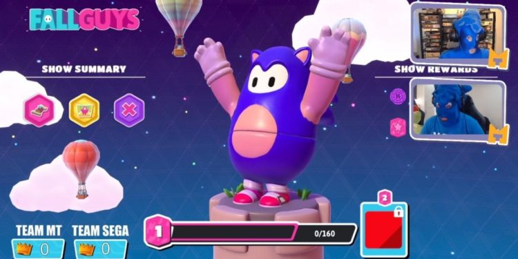 Fall Guys Sonic portada