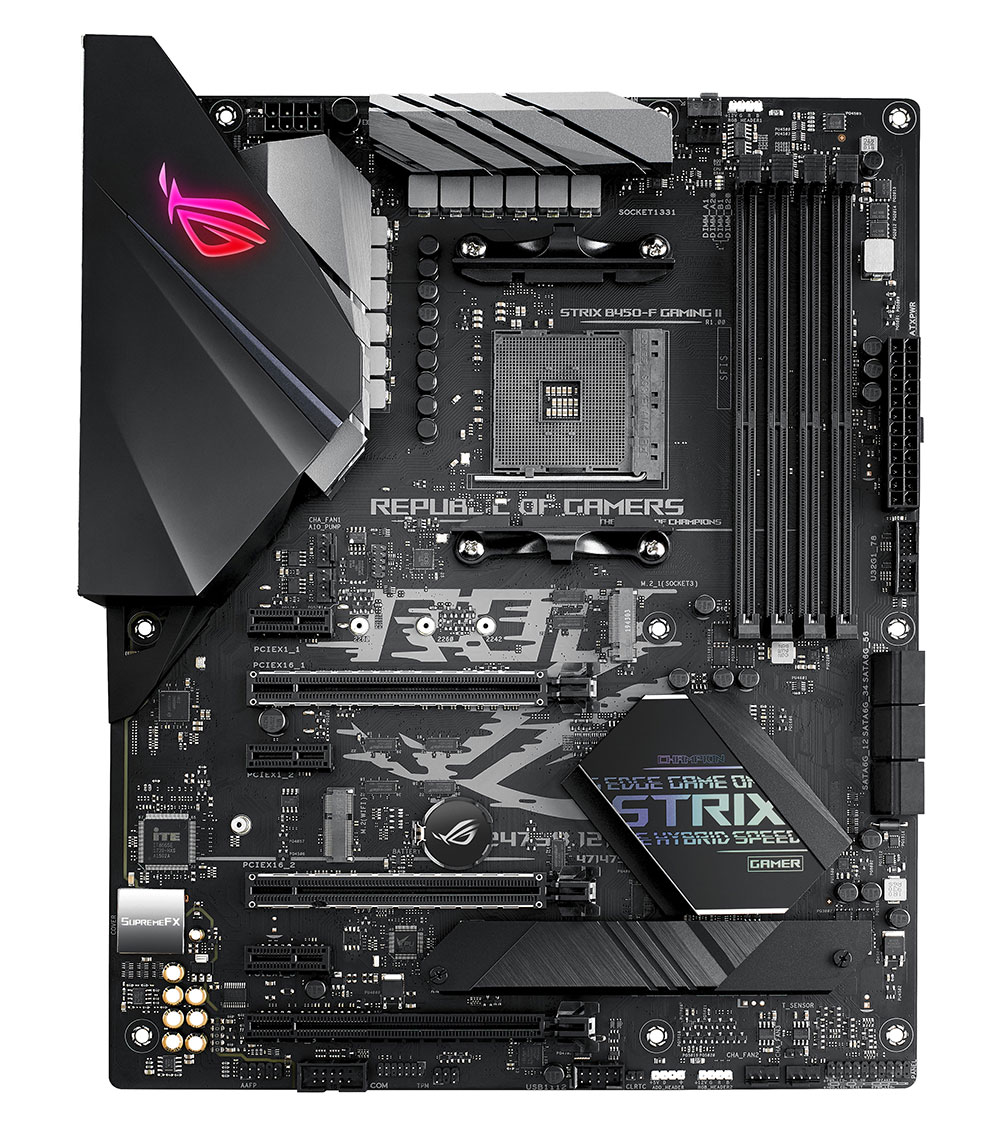 ASUS presentó su nueva linea de placas madre.