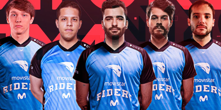 Valorant junto con Movistar Riders