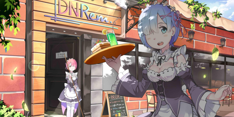cafetería de Re:Zero