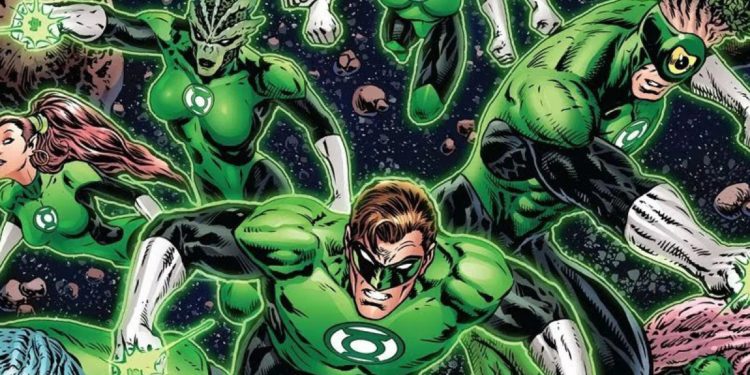 green lantern portada