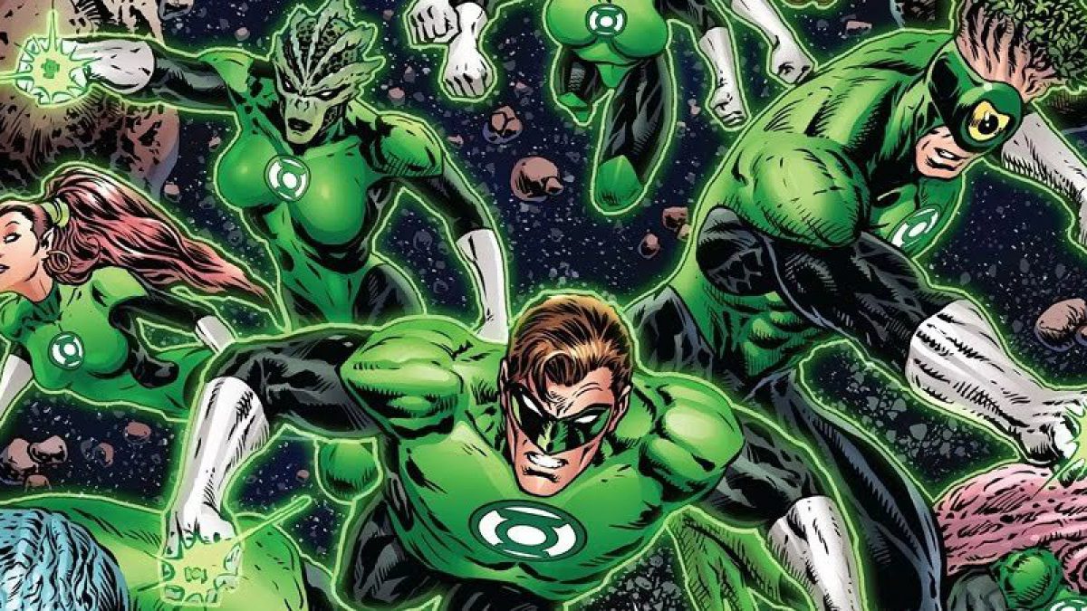 green lantern portada