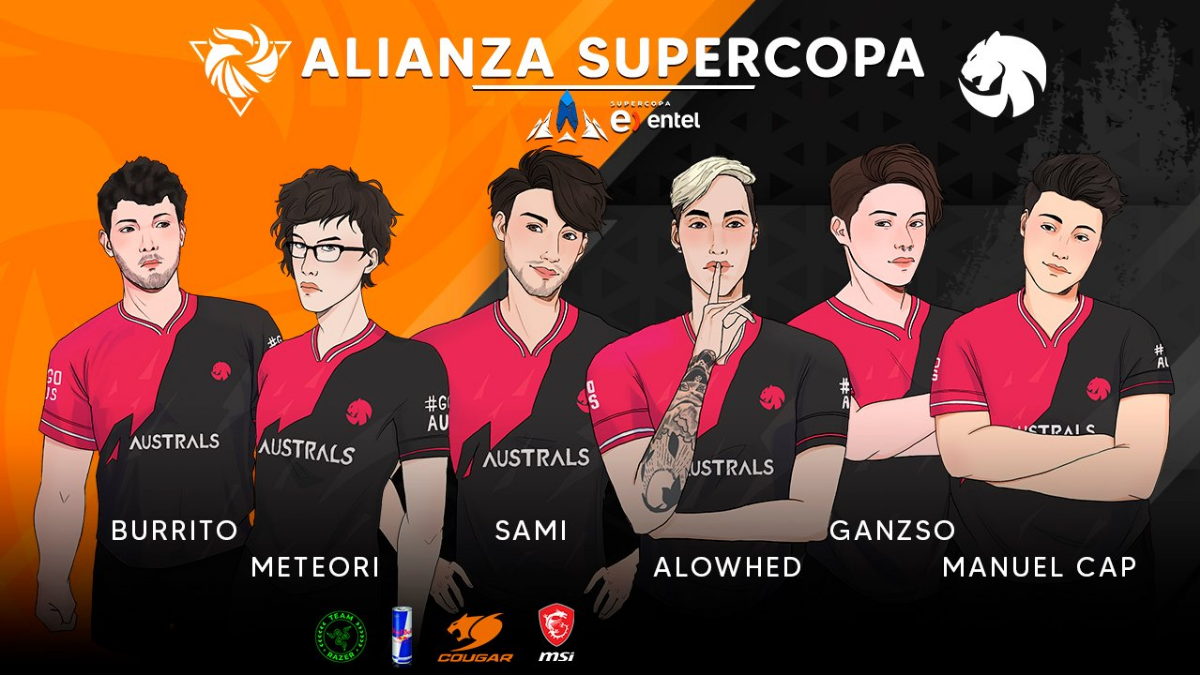 ¡Ya están los fénix! Rebirth eSports presentó su roster para la Super Copa Entel