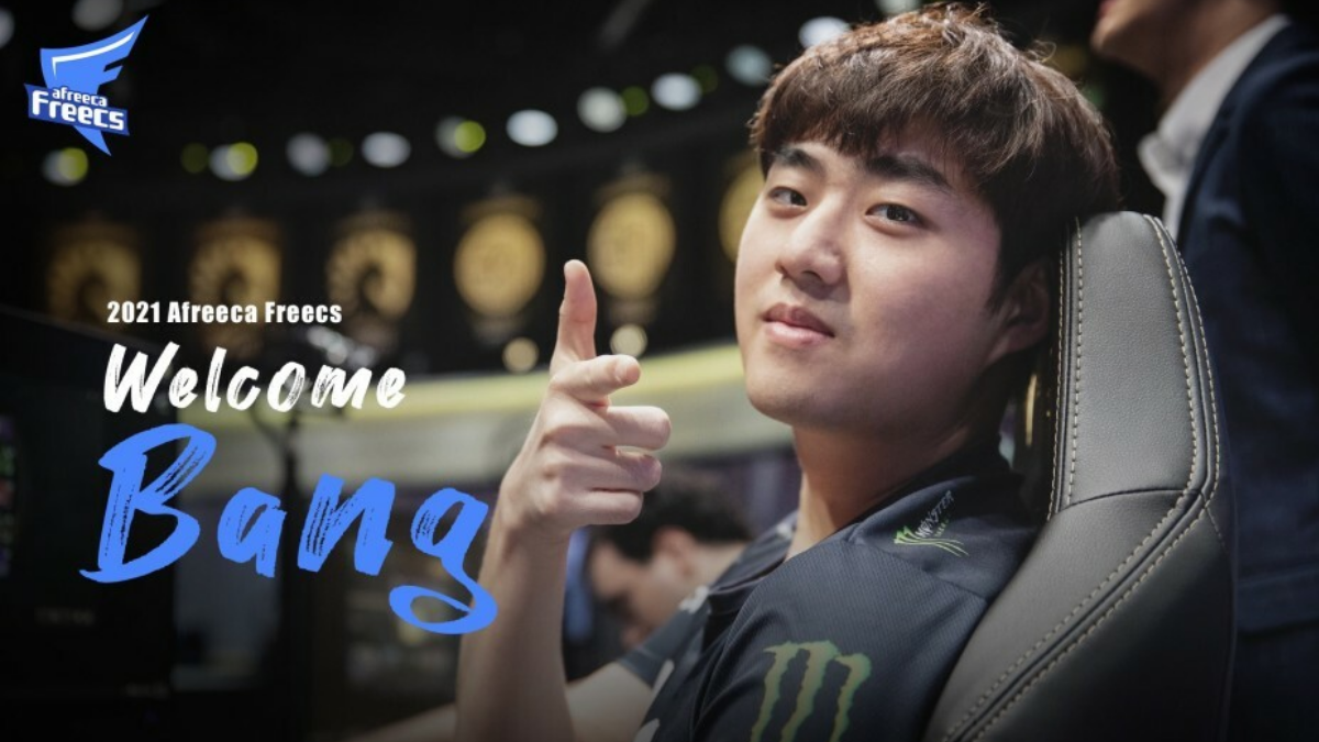 Bang deja la LCS y regresa a la LCK de la mano de Afreeca Freecs