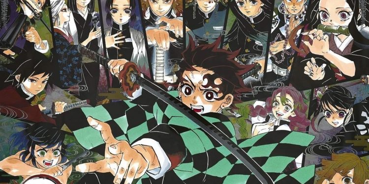 Kimetsu no Yaiba manga portada