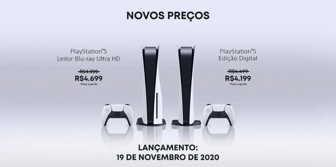 PlayStation 5 Brasil portada