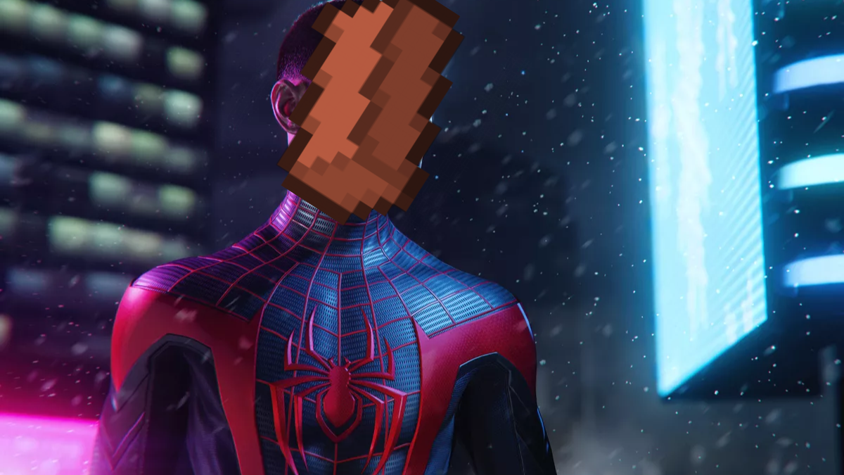 Spider-Man: Miles Morales: Bug transforma al héroe en un ladrillo arácnido
