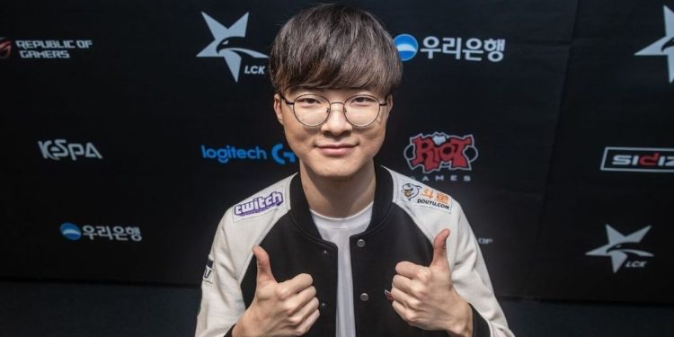 Faker donación portada