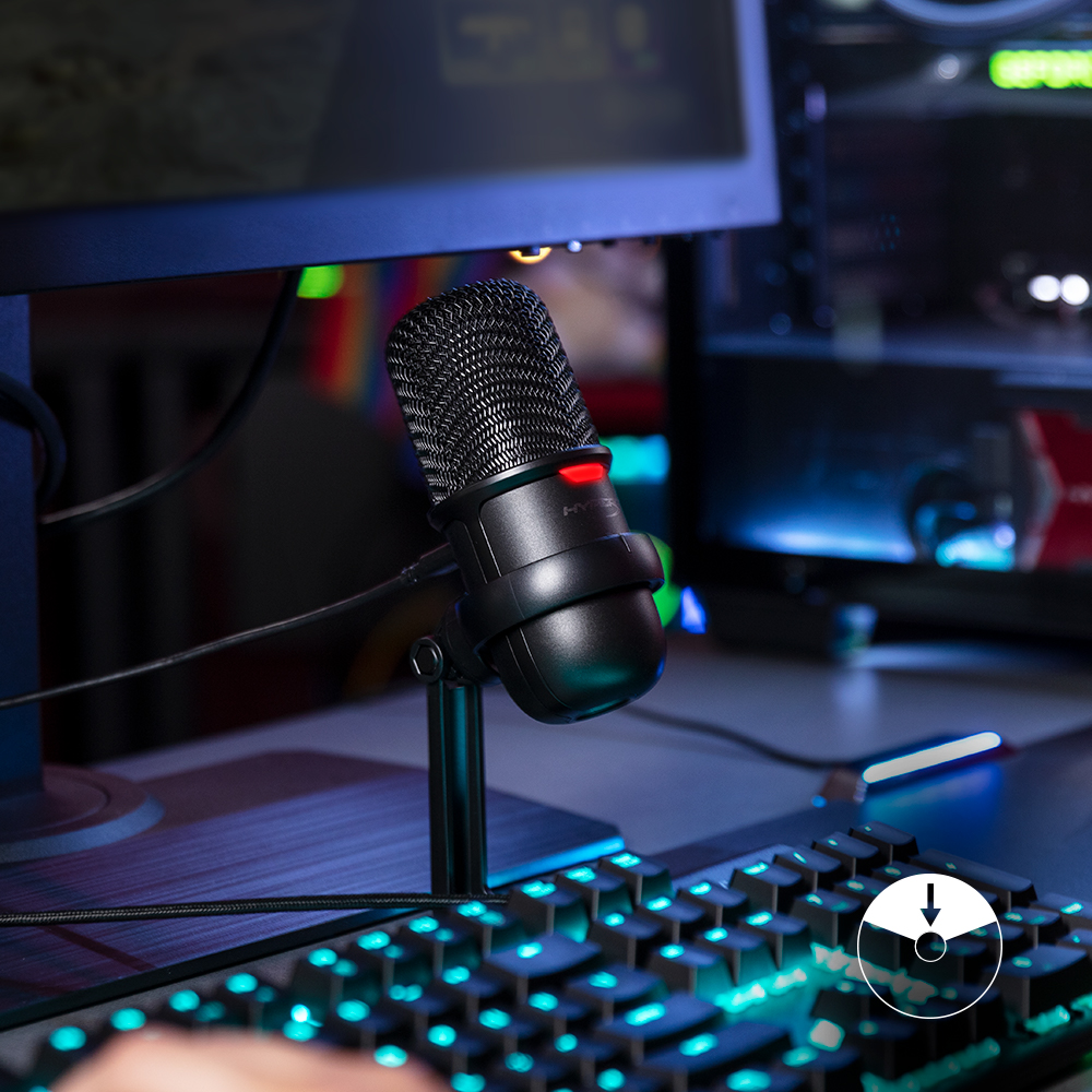 HyperX SoloCast micrófono USB