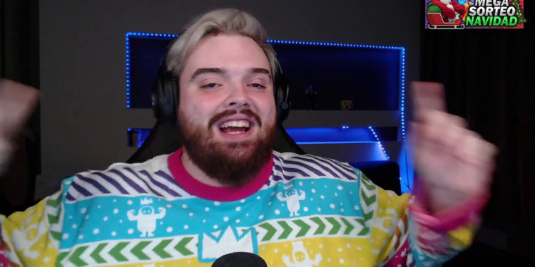 Ibai Llanos en navidad