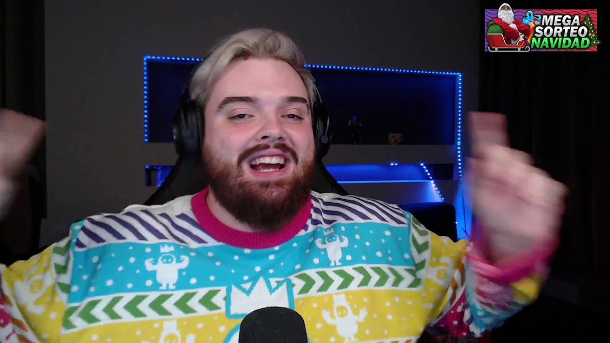 Ibai Llanos en navidad