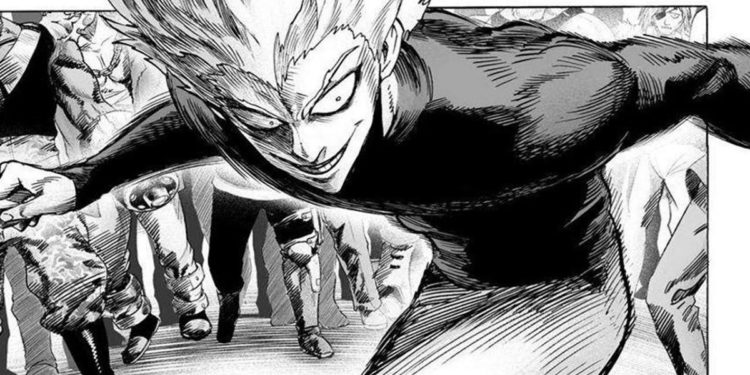One Punch Man Garou portada