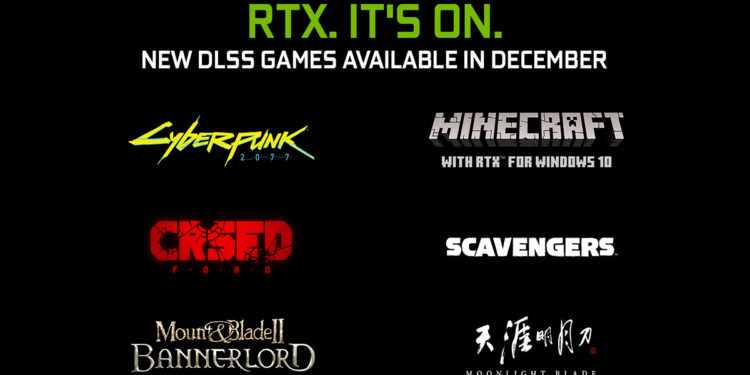 NVIDIA new games DLSS