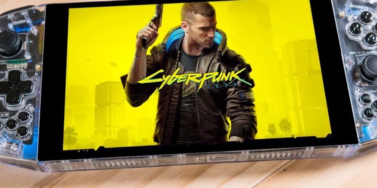 Cyberpunk 2077 Aya Neo portada
