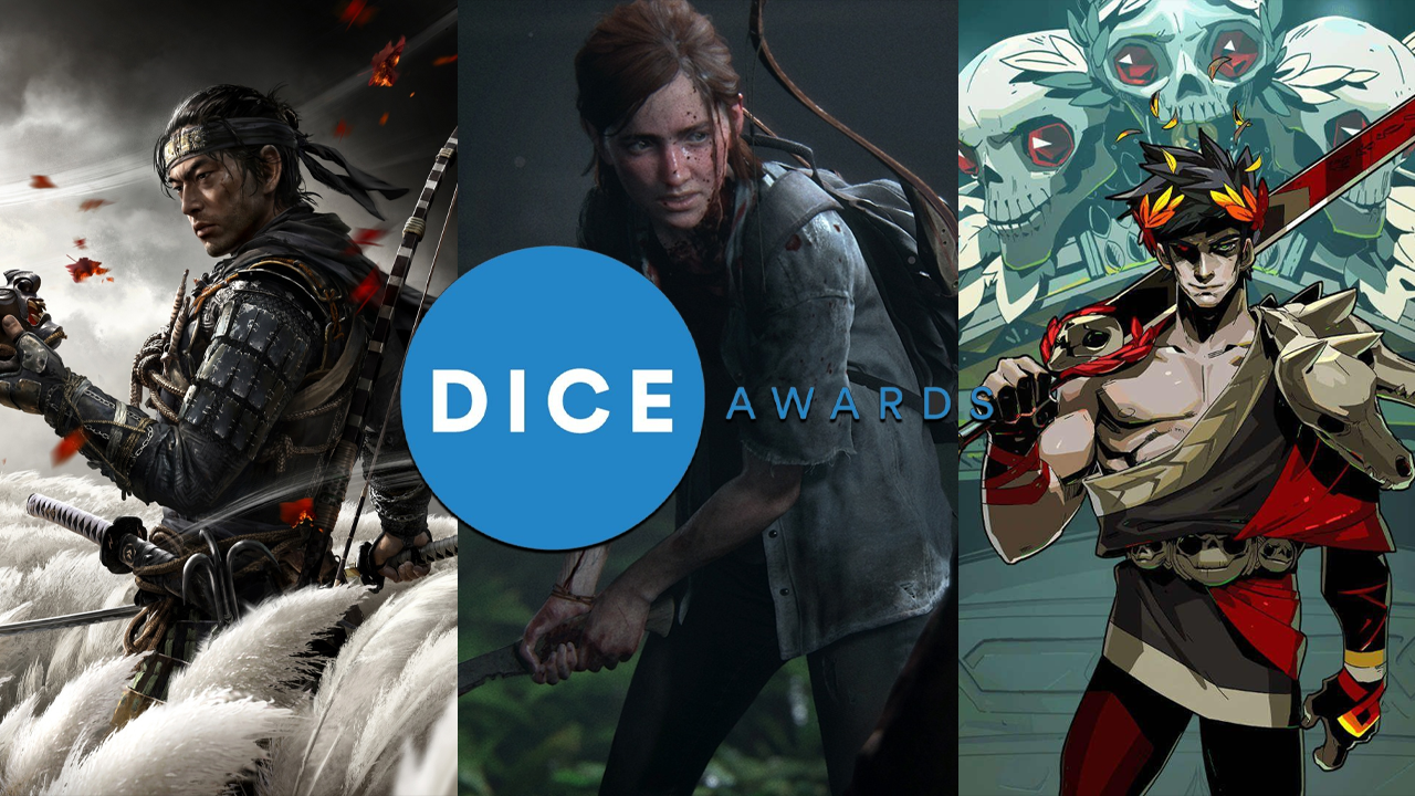 DICE Awards 2021 - The Last of Us Part II - Ghost of Tsushima - Hades