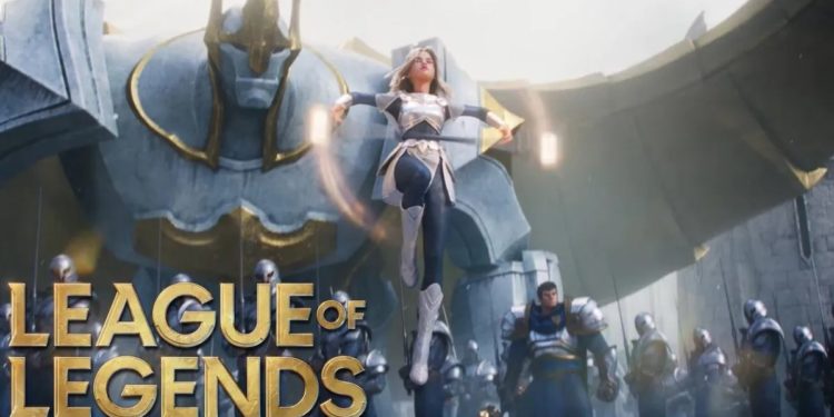 League of Legends cinemáticas portada