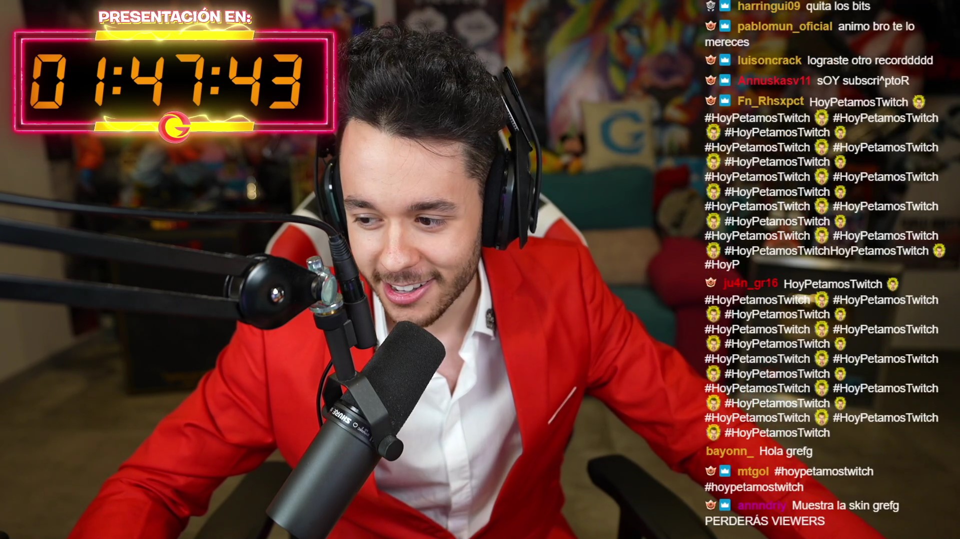 ¡¿Cuántos?!: TheGrefg y sus +2.2M espectadores para batir su propio récord en Twitch