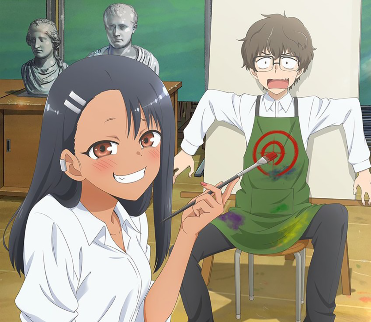 Imagen ilustrativa de la adaptación al anime de Ijiranaide, Nagatoro-san