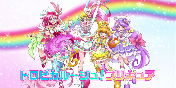 Imagen ilustrativa del cortometraje Tropical-Rouge! Precure Petit Tobikome! Collaboration ♡ Dance Party!
