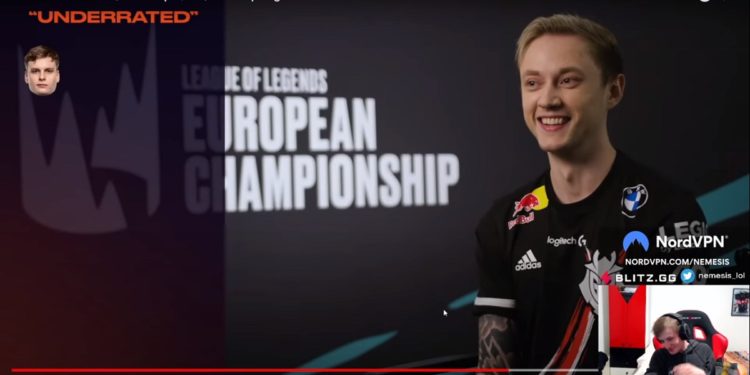 Rekkles Nemesis portada