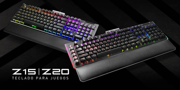 EVGA teclados para gaming Z15 y Z20