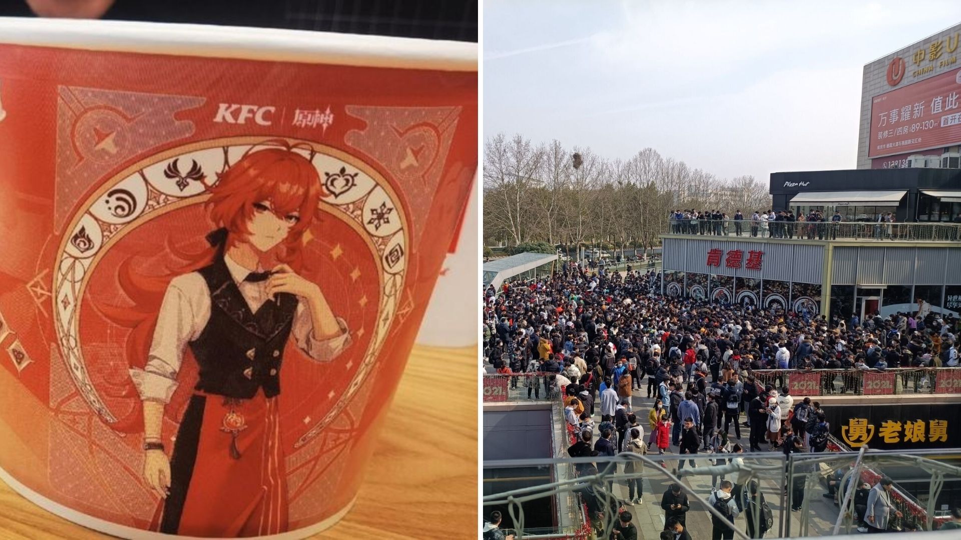 Evento de Genshin Impact provocó oleadas de gente a las afueras de locales KFC