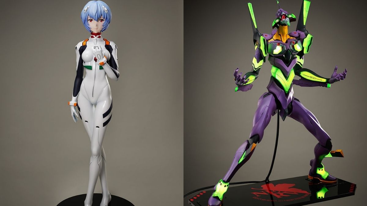 Descubre las nuevas figuras coleccionables en tamaño real de Evangelion