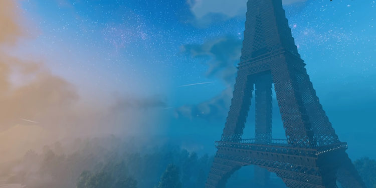 Torre Eiffel en Valheim - Destacada