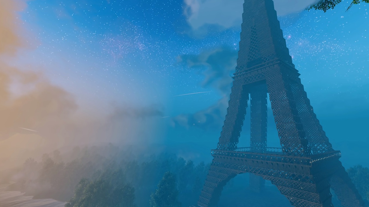 Torre Eiffel en Valheim - Destacada