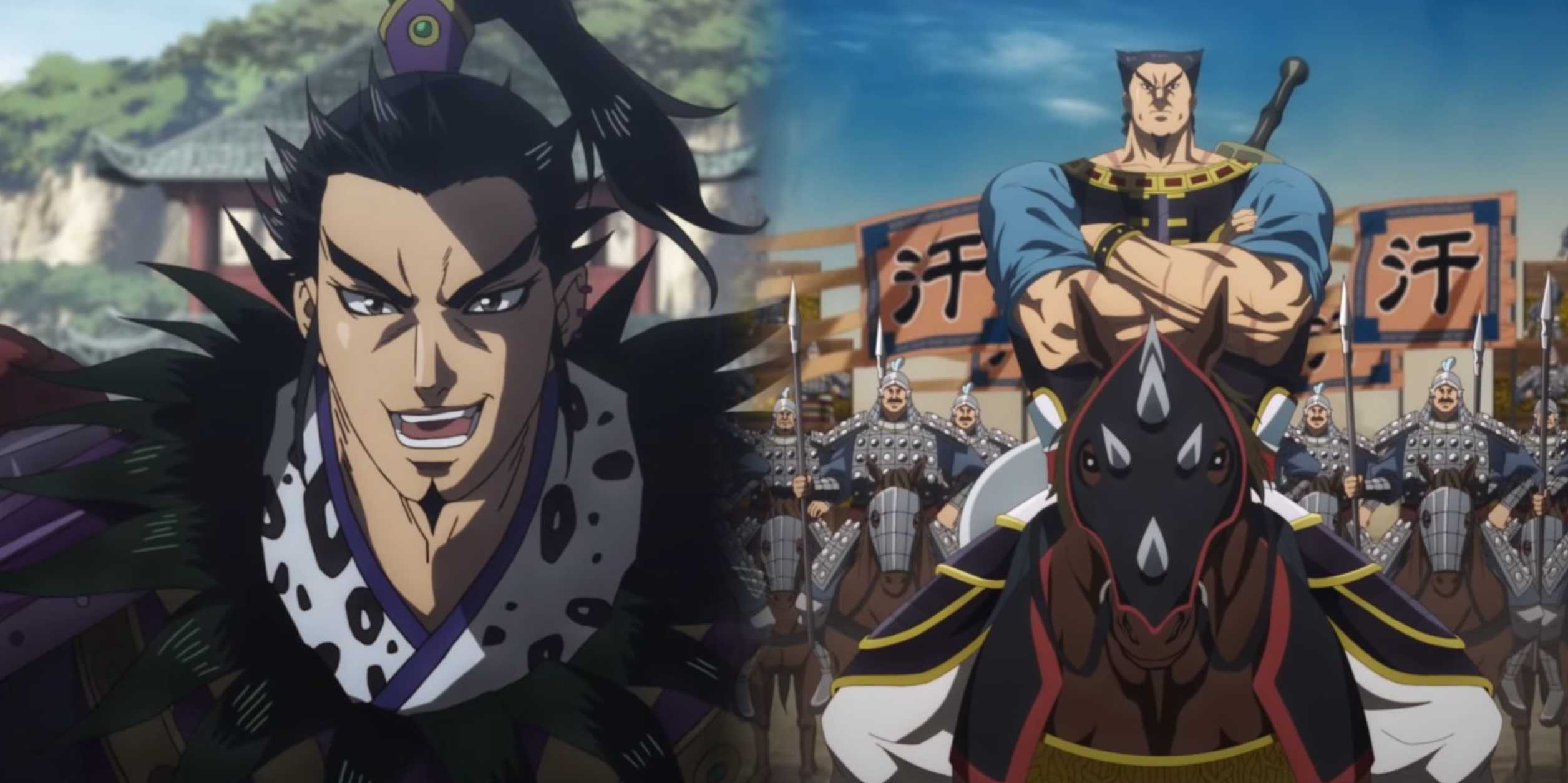 El anime Kingdom estrenó un tráiler para presentar a sus personajes