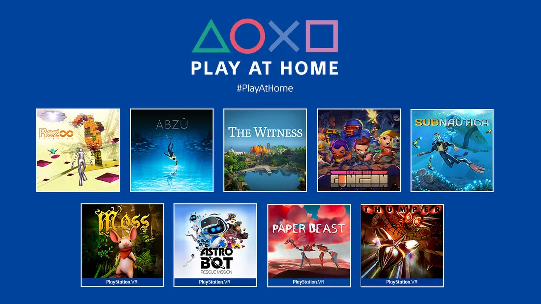 PlayStation actualiza Play at Home con 10 juegos gratuitos