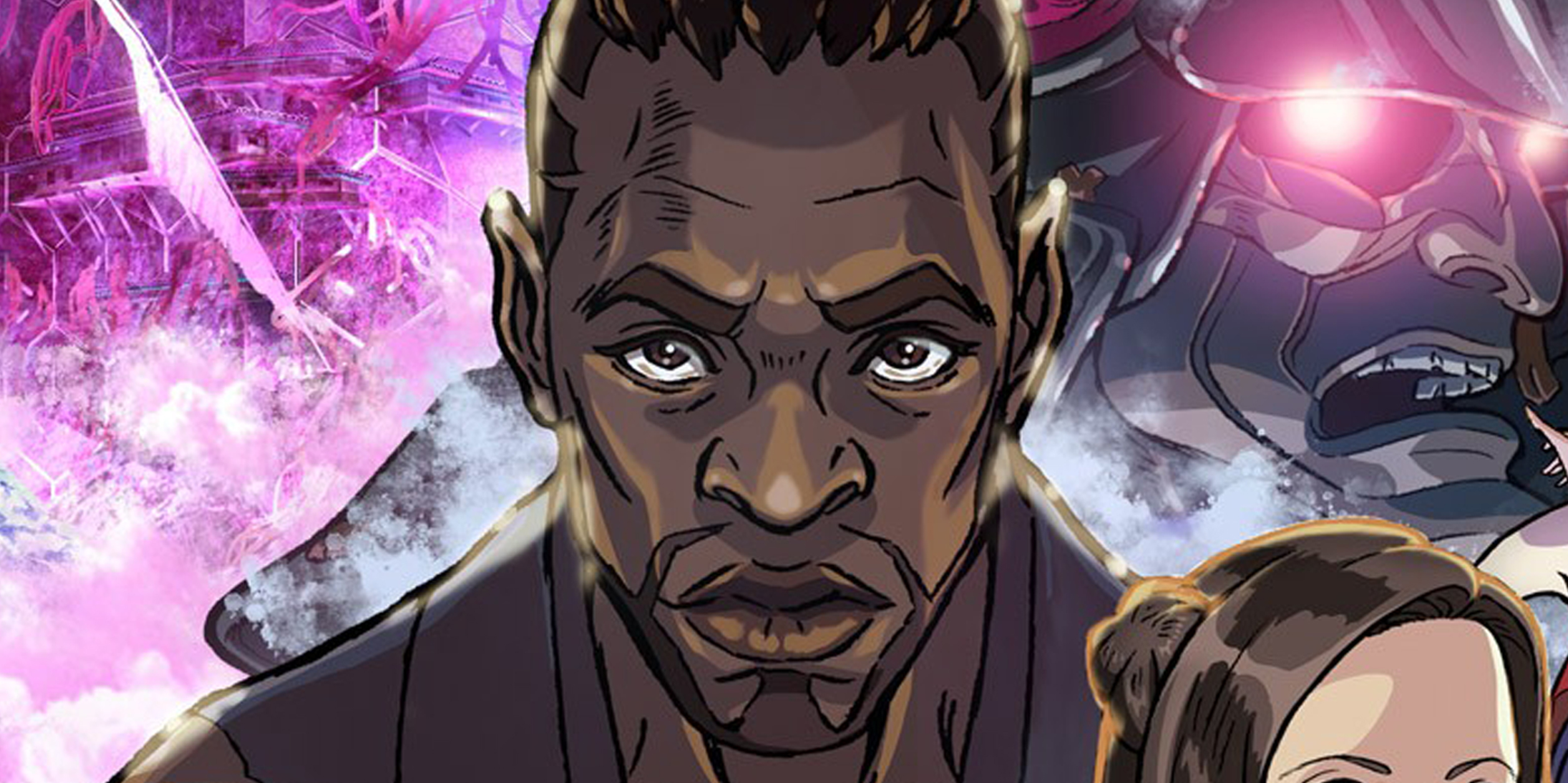 El anime Yasuke reveló una imponente nueva imagen promocional
