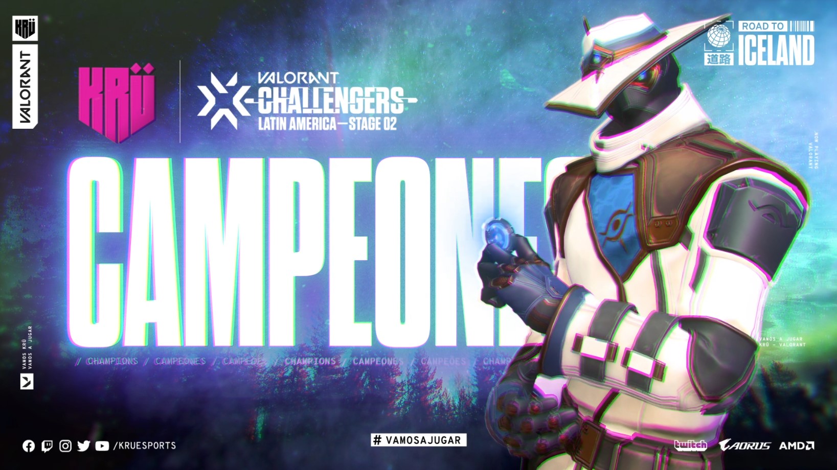 KRÜ Esports sale victorioso en la VALORANT Challengers Stage 2