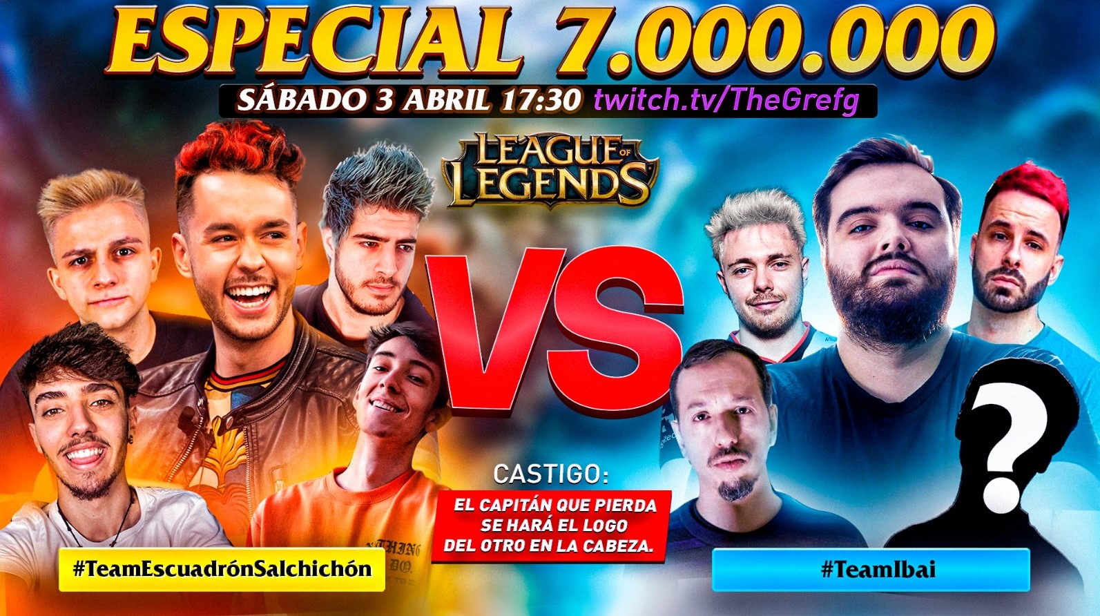 Se juegan un tatuaje en la cabeza: Ibai vs TheGrefg en League of Legends »  Hero Network