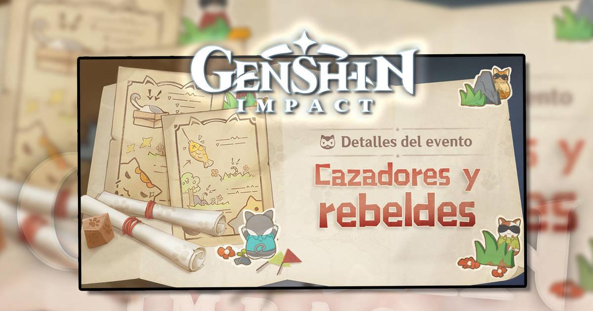 Genshin Impact: Todo lo que necesitas saber del evento Cazadores y Rebeldes