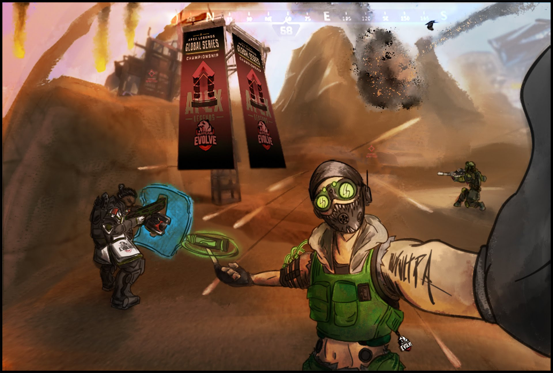 Maycam Evolve debutó en el ALGS Championship de Apex Legends, Liga Master Flow 2021 de League of Legends y más