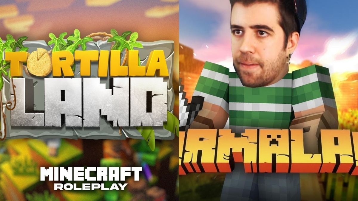 Auronplay anuncia «Tortillaland» un nuevo servidor de Minecraft para streamers