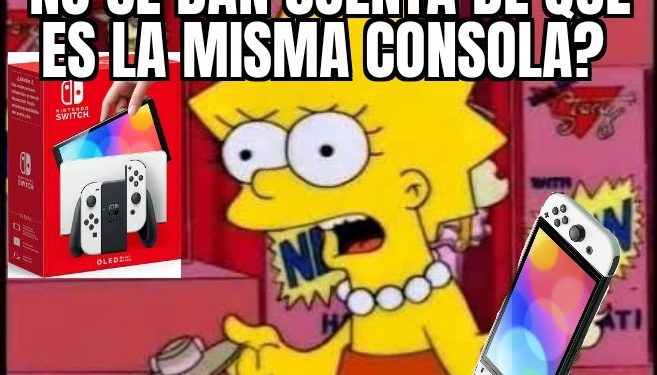 Nintendo Switch OLED portada