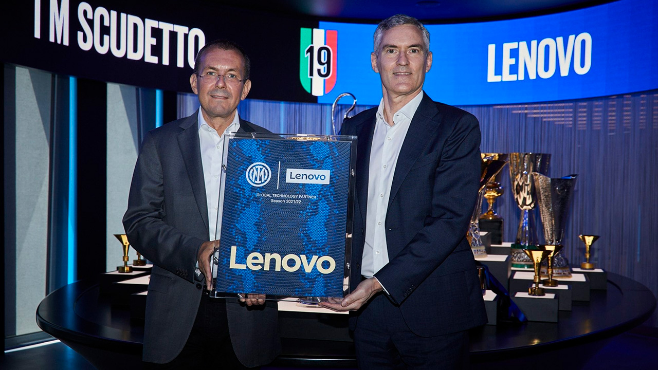 Lenovo y el FC Internazionale Milano fortalecen su asociación ganadora